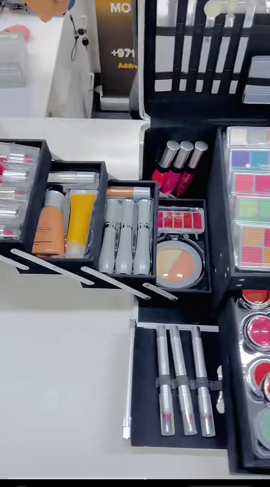 Black Makeup Box